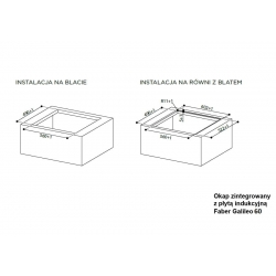 Okap GALILEO SMART BK GLASS 60 340.0627.227