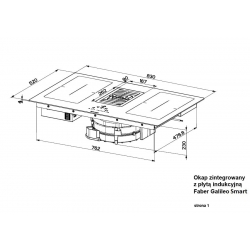 Okap GALILEO SMART BK GLASS 83 340.0577.694