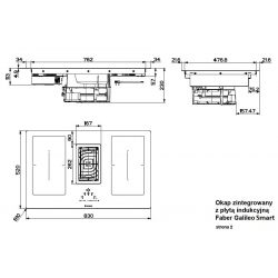 Okap GALILEO SMART BK GLASS 83 340.0577.694