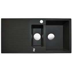 Zlewozmywak Reginox PARIS 15 BLACK SILVERY + GRATIS
