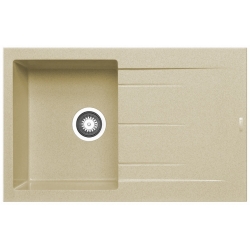 Zlewozmywak Pyramis ALAZIA 79x50 1B 1D mokka 079810802