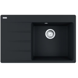 Zlewozmywak Franke Centro CNG 611-78 TL prawa komora czarny mat 114.0637.506