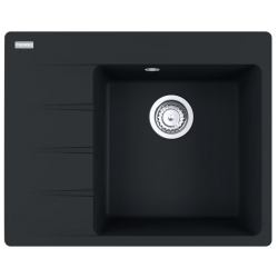 Zlewozmywak Franke Centro CNG 611-62 TL prawa komora czarny mat 114.0637.434