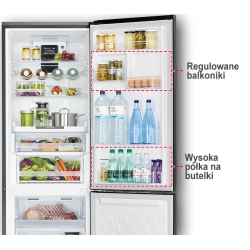 Chłodziarko-zamrażarka R-BGX411PRU0 (GBK)