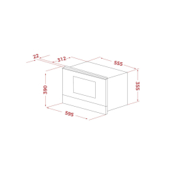 Kuchenka mikrofalowa Teka ML 8220 BIS L BK 112030001