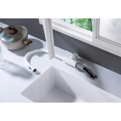 Bateria Blue Water Plaza plus biały mat (Window)