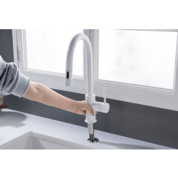 Bateria Blue Water Plaza plus biały mat (Window)