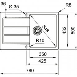 Zlewozmywak Franke SIRIUS 2.0 S2D 611-78 kremowy 143.0613.584