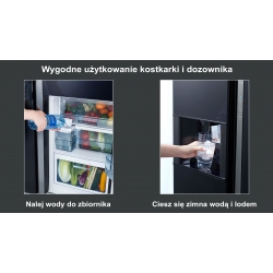 Chłodziarko-zamrażarka R-SX700GPRU0 (GBK)