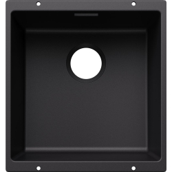 Zlewozmywak Blanco SUBLINE 400-U Colour Unit bez armatury czarny 527 786