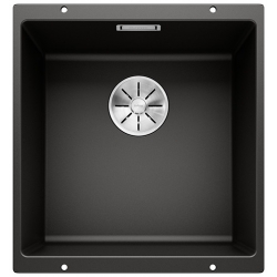 Zlewozmywak Blanco SUBLINE 400-U bez korka automatycznego z korkiem InFino czarny 525 990