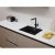 Zlewozmywak Maris MRG 210110-52 Fragranit+ Czarny mat 135.0669.525