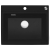 Zlewozmywak Reginox PARIS 54  BLACK SILVERY + GRATIS