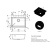 Zlewozmywak Reginox PARIS 54  PURE BLACK + GRATIS