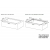 Okap GALILEO BK GLASS NG 83 340.0594.624