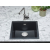 Zlewozmywak Reginox PARIS 40 BLACK SILVERY + GRATIS
