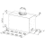 Okap podszafkowy FRANKE Box Flush Evo Basic FBFE BK A52 czarny 305.0729.555