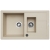 Zlewozmywak Pyramis CODAR (78x48) 1 1/2B 1D beż 070042201
