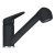 Bateria FRANKE NOVARA PLUS z wyciąganą wylewką onyx 115.0470.675