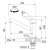 Bateria FRANKE Orbit chrom/onyx 115.0623.056 Franke