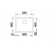 Zlewozmywak Blanco ROTAN 500-U z korkiem manualnym antracyt 523 075