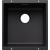 Zlewozmywak Blanco SUBLINE 400-U Colour Unit bez armatury czarny 527 786