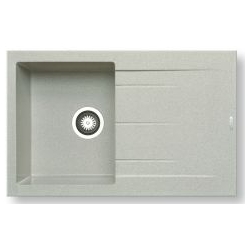 Zlewozmywak Pyramis ALAZIA 79x50 1B 1D biel 079810502