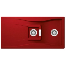 Zlewozmywak Schock WATERFALL D-150 Cristadur Rouge