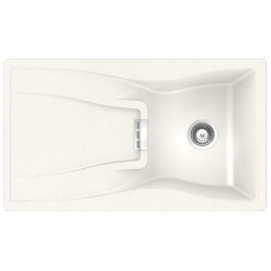 Zlewozmywak Schock WATERFALL D-100 polaris Cristadur