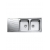 Zlewozmywak Teka UNIVERSO 2B 1D mat 10120005