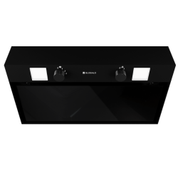 Okap kuchenny GLOBALO Spineiro 60.1 Black + Turbina TW 2.1 - Zakup u Producenta - Wysyłka 0 zł - Dostawa nawet w 24h