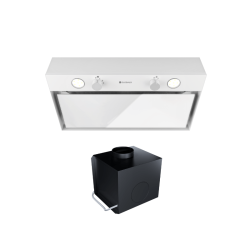 Okap kuchenny GLOBALO Fluxime 60.1 White + Turbina TW 2.1 - Zakup u Producenta - Wysyłka 0 zł - Dostawa nawet w 24h