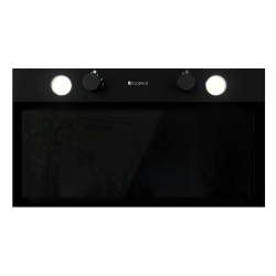 Okap kuchenny GLOBALO Fluxime 60.1 Black + Turbina TW 1.2 - Zakup u Producenta - Wysyłka 0 zł - Dostawa nawet w 24h