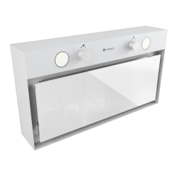 Okap kuchenny GLOBALO Fluxime 60.1 White + Turbina TW 2.1 - Zakup u Producenta - Wysyłka 0 zł - Dostawa nawet w 24h