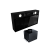 Okap kuchenny GLOBALO Fluxime 60.1 Black + Turbina TW 1.2 - Zakup u Producenta - Wysyłka 0 zł - Dostawa nawet w 24h