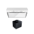 Okap kuchenny GLOBALO Fluxime 60.1 White + Turbina TW 2.1 - Zakup u Producenta - Wysyłka 0 zł - Dostawa nawet w 24h