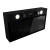 Okap kuchenny GLOBALO Fluxime 60.1 Black + Turbina TW 1.2 - Zakup u Producenta - Wysyłka 0 zł - Dostawa nawet w 24h